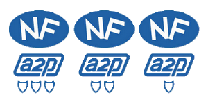 logos de la norme NFa2P